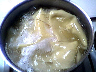 Image : Lasagnes  - Cuisson des lasagnes