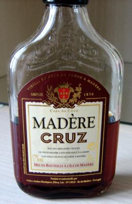 Image : Madère  - Bouteille de madère