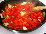 Omelette aux oignons et au poivron - 6.1