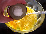 Omelette aux oignons et au poivron - 7.2