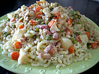 Cuisine diététique : Topinambours et coquillettes