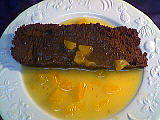 Image : Gâteau au chocolat et aux amandes