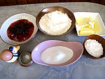 Ingrédients pour la recette : Sablés à la confiture