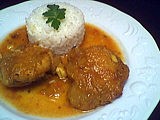 Image : Poulet au lait de coco