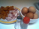Ingrédients pour la recette : Omelette aux carottes