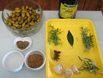 Ingrédients pour la recette : Olives au parfum d'Andalousie