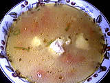 potage aux poissons : Potage de lotte et quinoa