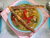 Image : Soupe de lentilles aux crozets