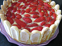 Image : Mascarpone aux fraises