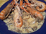 Image : Scampis au boursin