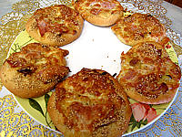 Image : Pizza au poireau en amuse-bouche