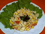 Image : Salade de riz au thon