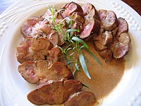Image : Rognons de veau au Porto