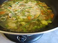 Image : Soupe de légumes aux navets