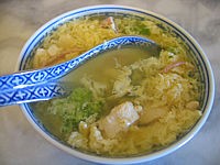 Image : Soupe chinoise aux oeufs