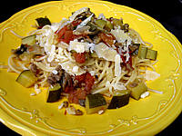 Image : Spaghettis aux courgettes