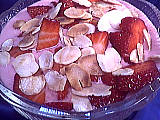 Image : Mousse rosée glacée aux fraises