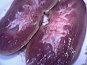 Rognons de porc au coulis de poivron - 10.2