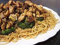 Image : Poulet sauce aux cacahuètes façon chinoise