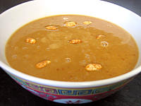 Image : Poulet sauce aux cacahuètes façon chinoise