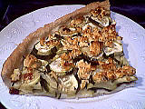 Image : Tarte à la courgette et à la feta