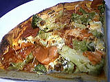 Image : Pizza aux brocolis