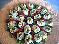 Image : Oeufs de caille au Rocamadour