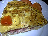 Image : Omelette farcie au crabe