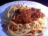 Image : Pâtes à la bolognaise