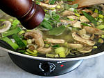 Soupe de champignons et pommes de terre - 13.3