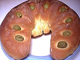 Image : Pain brioché au chèvre