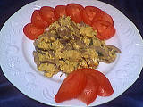 Image : Oeufs brouillés aux épices