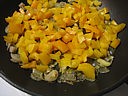 Seiches aux champignons et poivrons - 15.2