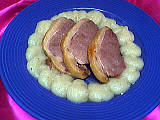 Image : Magret confit et sa purée