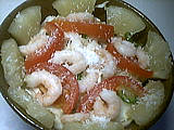 Image : Salade d'ananas et crevettes