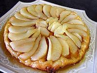 Image : Tatin de poires au gingembre