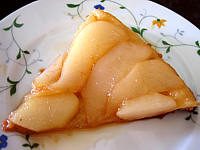 Image : Tatin de poires au gingembre