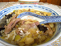 Image : Soupe d'agneau au riz façon chinoise
