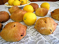 Image : Pain au citron aux noix de cajou et raisins secs