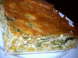 Image : Tarte aux poireaux et au maïs