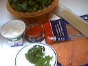 Ingrédients pour la recette : Vol au vent de saumon