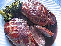 Image : Magret sauce au vin des côtes de Duras