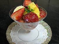 Image : Salade de fraises aux épices