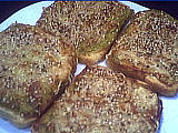 Image : recette Tartines aux courgettes