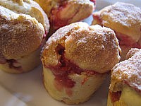 Recette Muffins aux fraises