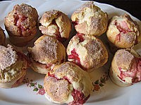 Recette Muffins aux fraises
