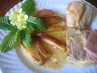 Image : Rôti de porc farci au jambon et reblochon