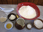 Ingrédients pour la recette : Pain fouée de Touraine