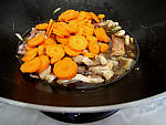 Sauté de porc à la crème et au vin rouge - 12.2