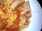 Image : Sauté de dinde au maïs